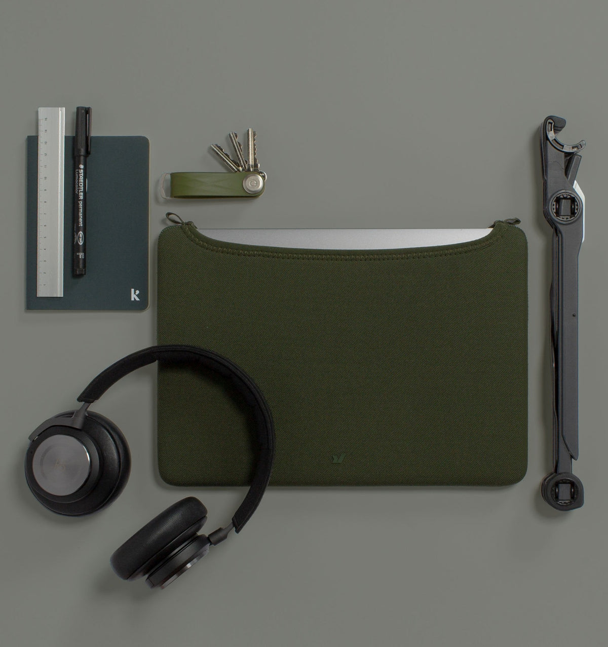 Rushfaster Laptop Sleeve (Pre-Order) - Tarkine Green