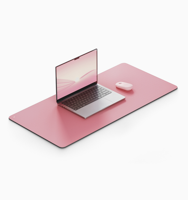 Rushfaster Desk Mat Large - Pink